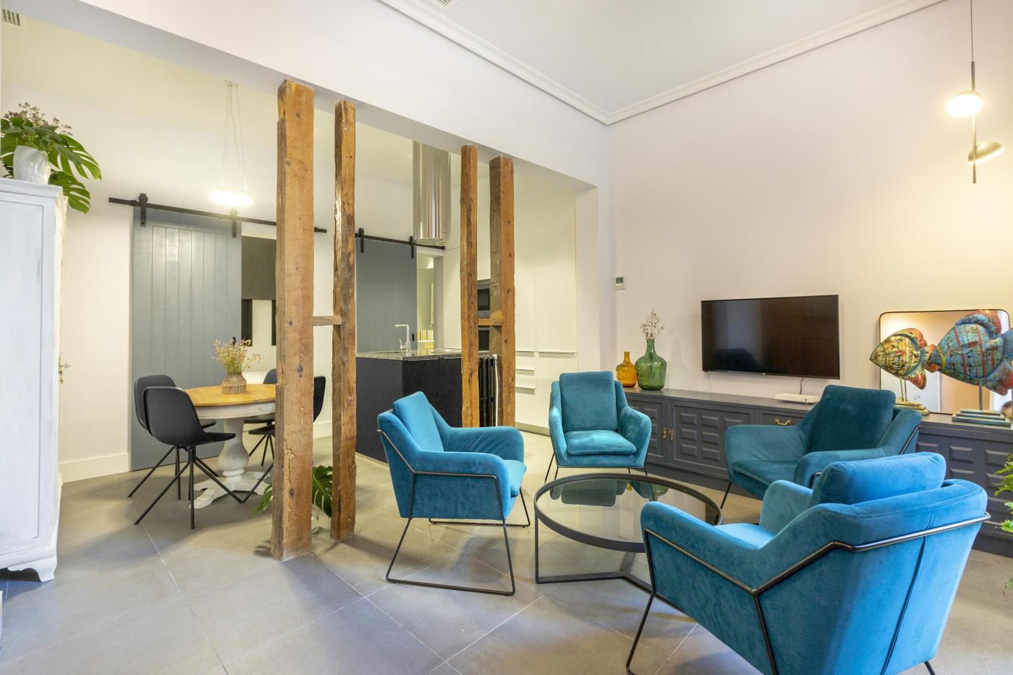 Apt Centrico Y Tranquilo De 2 Hab Madrid Esterno foto