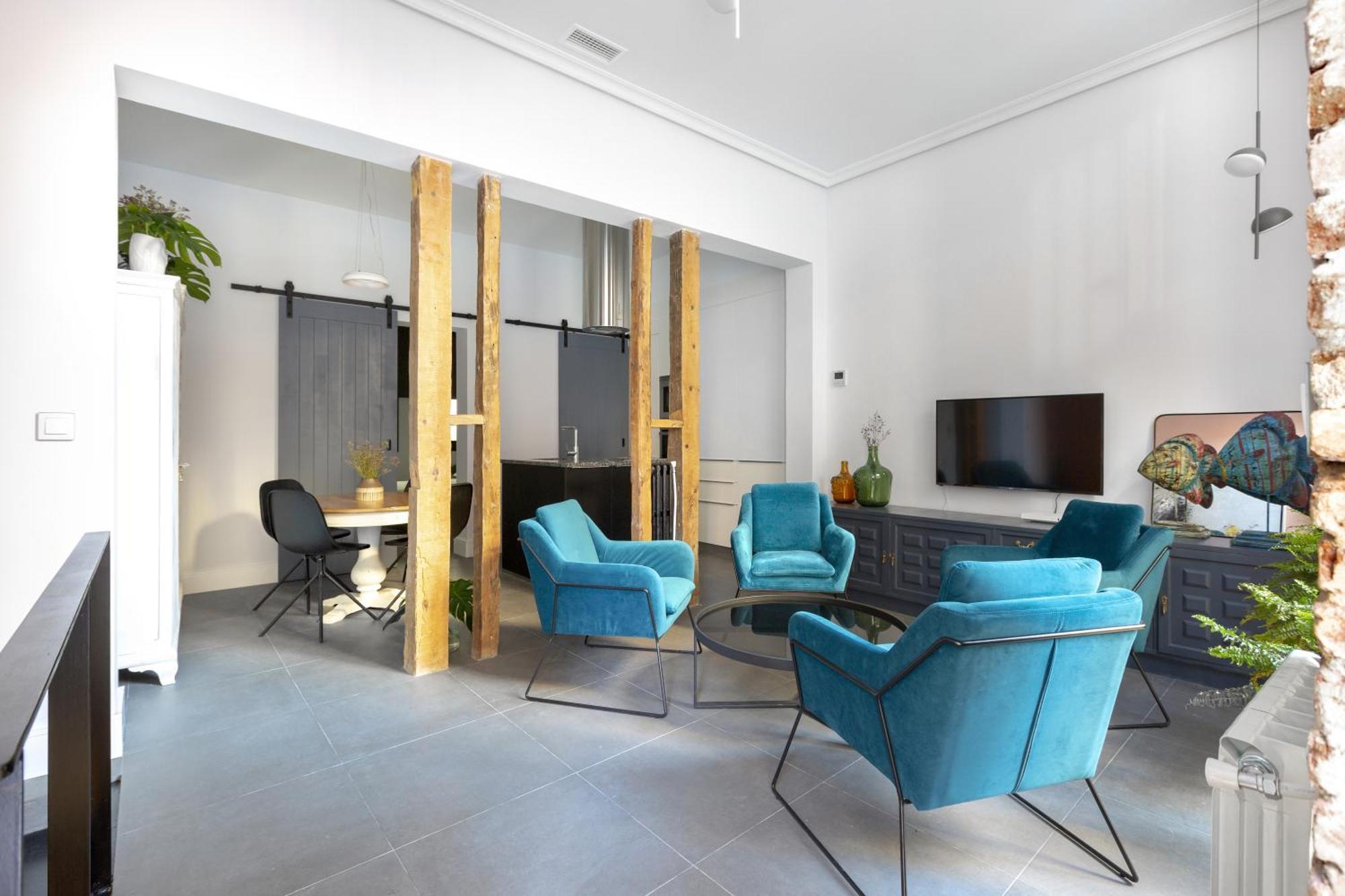 Apt Centrico Y Tranquilo De 2 Hab Madrid Esterno foto