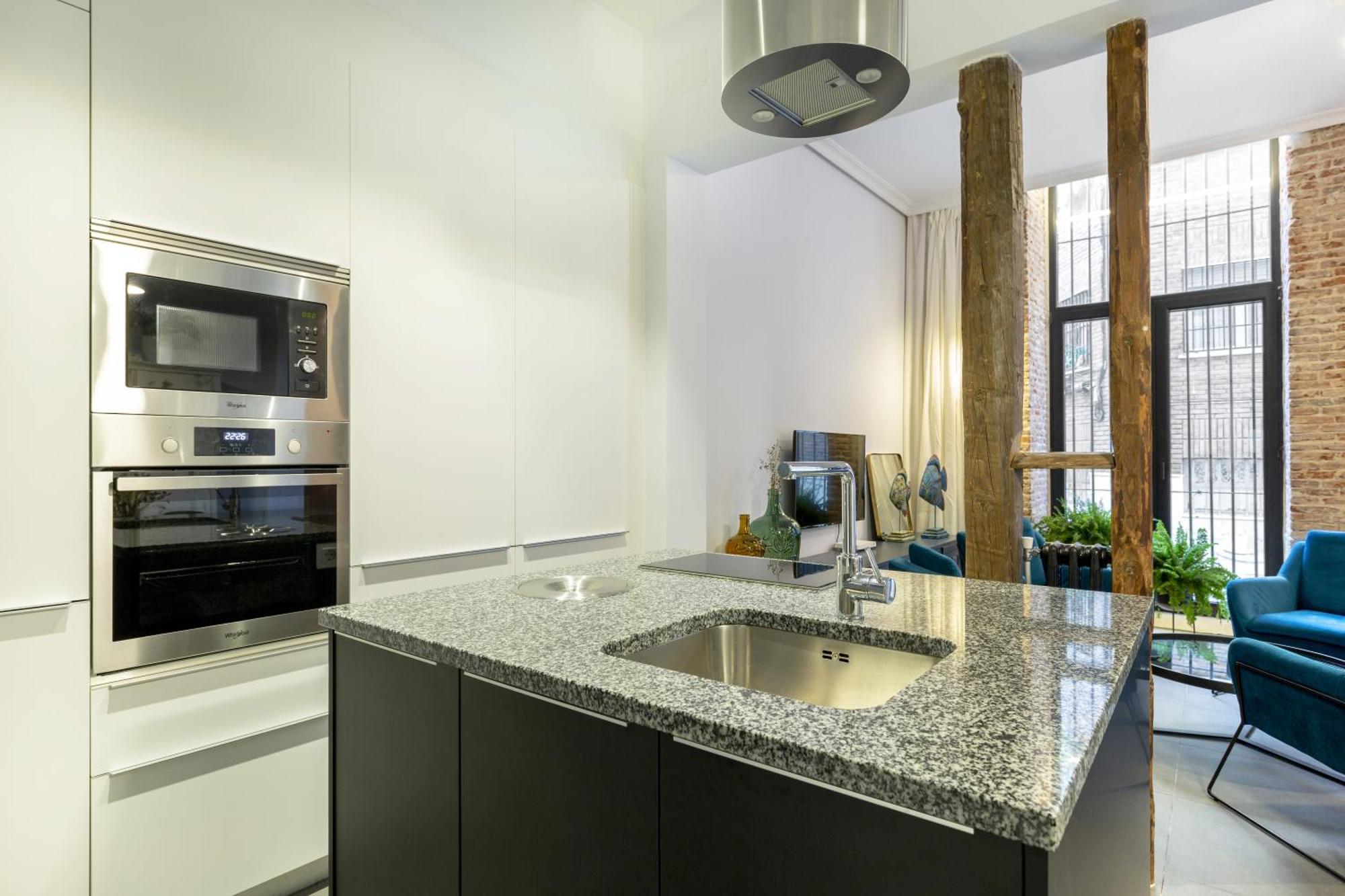 Apt Centrico Y Tranquilo De 2 Hab Madrid Esterno foto