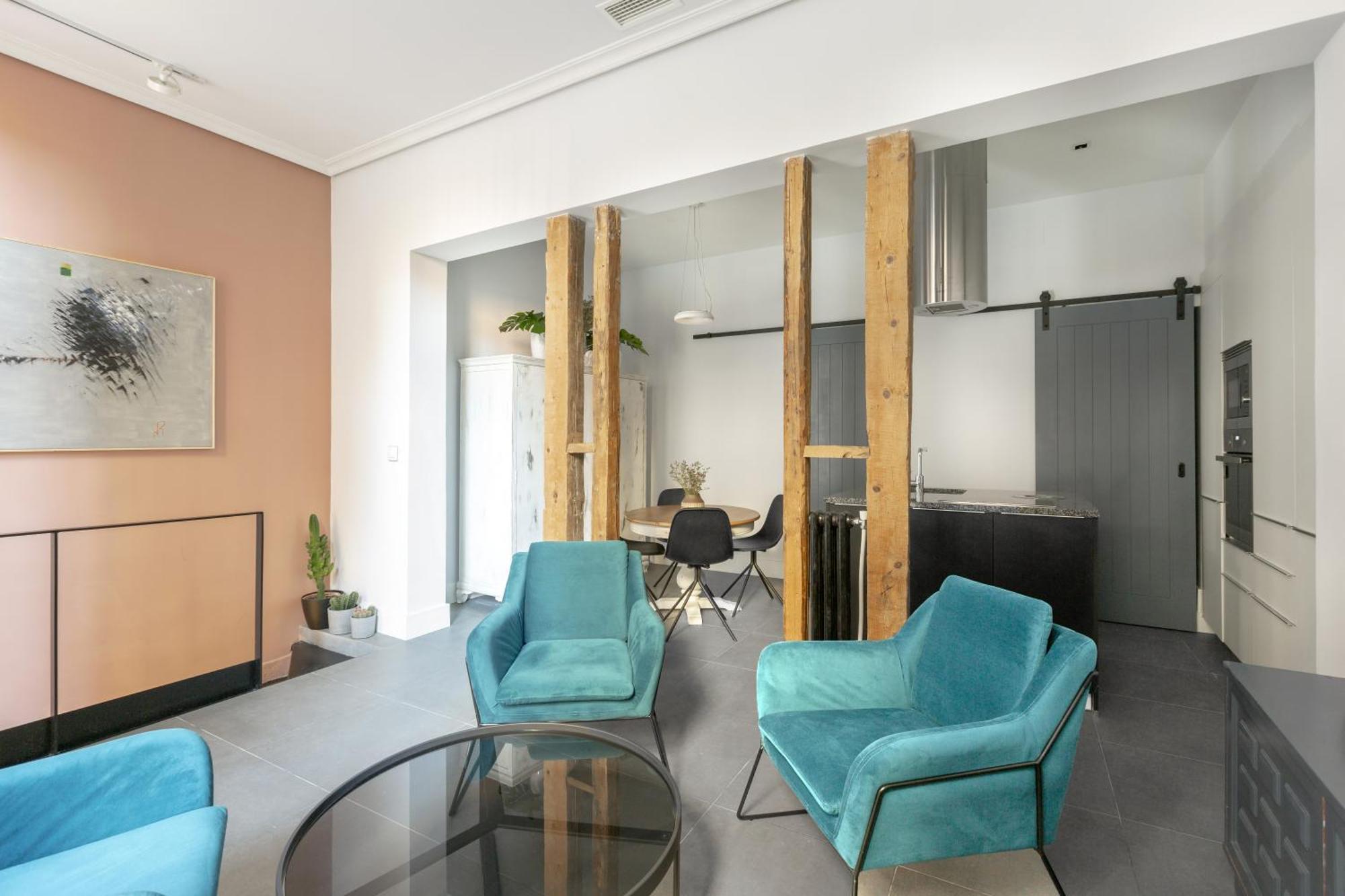Apt Centrico Y Tranquilo De 2 Hab Madrid Esterno foto