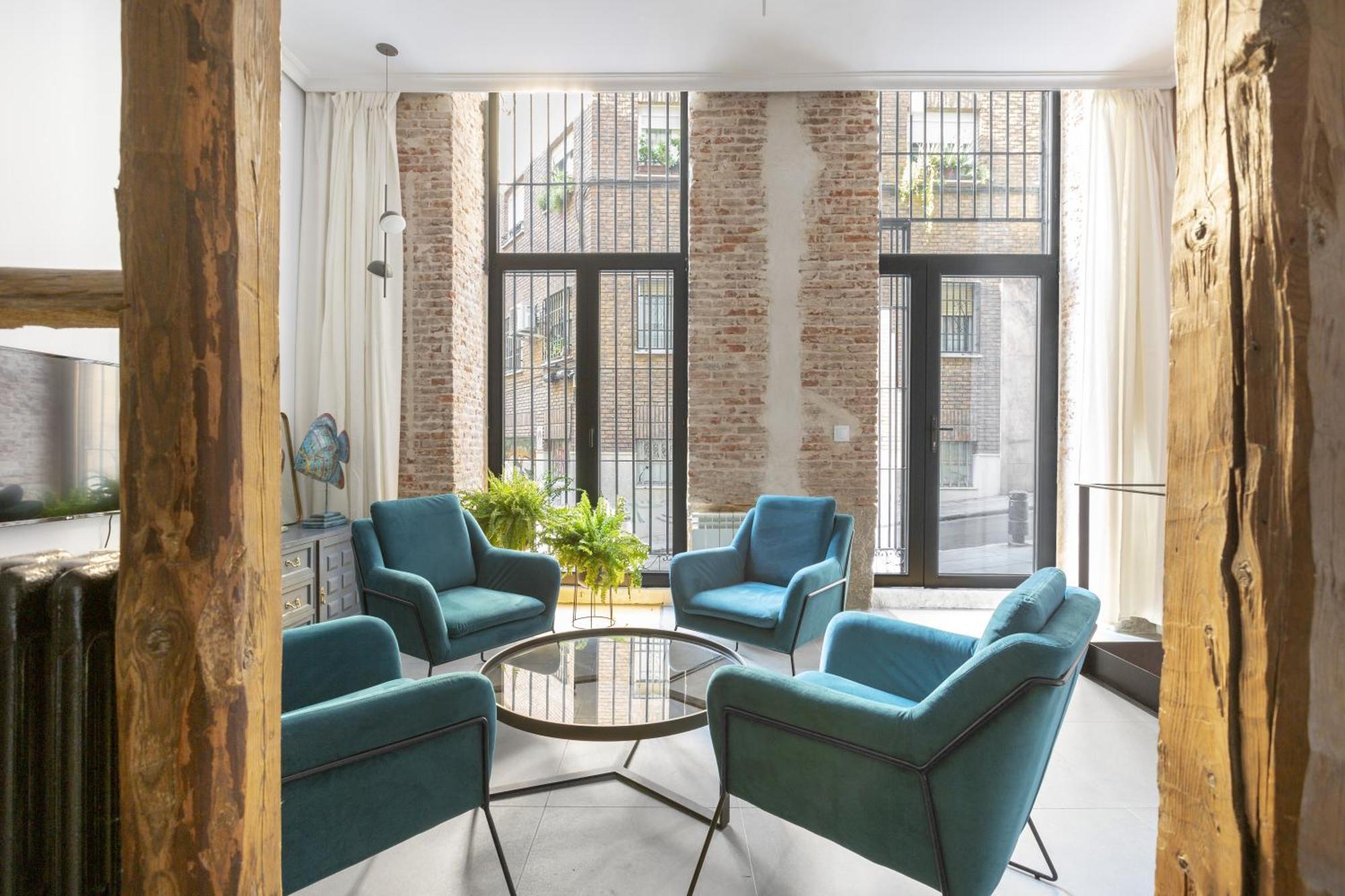 Apt Centrico Y Tranquilo De 2 Hab Madrid Esterno foto
